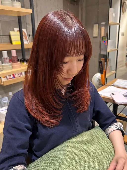 【🎀平日限定🎀】メンテナンスカット+艶カラー🩷+クイックトリートメント🩵