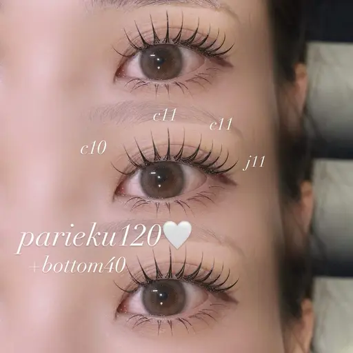 【🤍🎀8月限定flat lash100🎀🤍】韓国風束感お仕上げ🥥LED変更+¥1,100