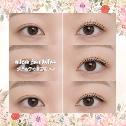 🌸平日割引🌸【ラッシュリフト】まつ毛パーマで朝のメイク時間短縮💓 ※アイシャン+トリートメント+コーティング付き