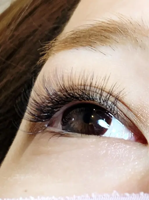 究極ふわふわナチュラル✨LEDボリュームラッシュ100束ブラウンカラーあり