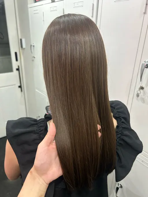 【4.5.6日大募集‼️】ブリーチなしトーンアップワンカラー🧡➕2step treatment🫧#検定モデル