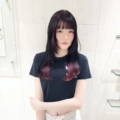 🩶︎新規限定🩶カット+ワンカラー+Aujuaトリートメント🫧レイヤーカット·ハッシュカット·ウルフ·メンテナンス