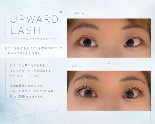 .°ʚ 自まつ毛を持ち上げる 🪽ɞ°. 【 アップワードラッシュ 100本】⌇オフ無料⌇コーティング付