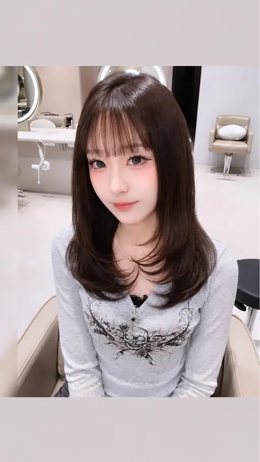 【うるツヤトリートメント付✨️🎶】🩶ワンカラー