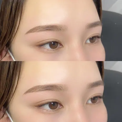 【学割U24🩵】美眉毛アイブロウWAXスタイリング+眉メイク仕上げ￥3500［眉毛］