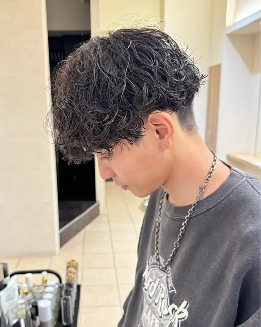 【当日予約限定】🌀メンズカット+パーマ🌀
