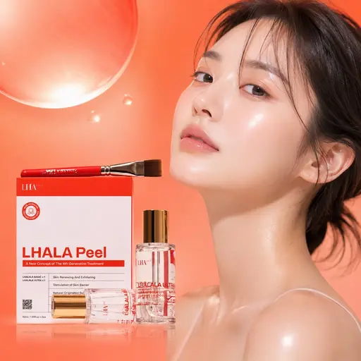 【 ララ ピール | LHALALA PEEL 】美肌菌ゲルマスク付き / 韓国艶肌肌育ピーリング ¥12,000