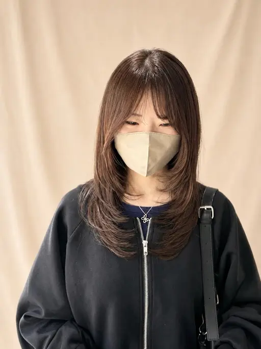 🏆人気NO.1🏆【似合わせカット+透明感カラー+1stepトリートメント】 ,,柔らかく見える艶カラーで垢抜け◎,,