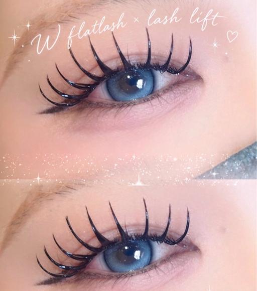 【 10月限定🎀 】WFダブルフラット120本60束(片目30束) アイシャンプー付き🫧