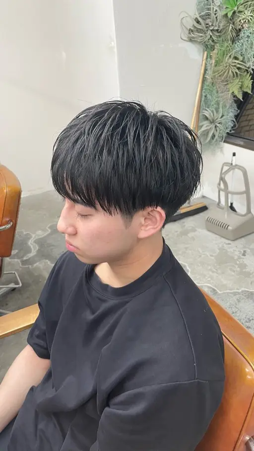 ✨️6月19日18時限定✨️【メンズカットモデル✂️】✔︎マッシュ✔︎センターパート✔︎ショート