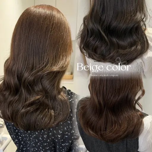 【🏮8月限定🎇お得🉐クーポン】⟡.·cut➕color➕5stepダメージ補修treatment✮