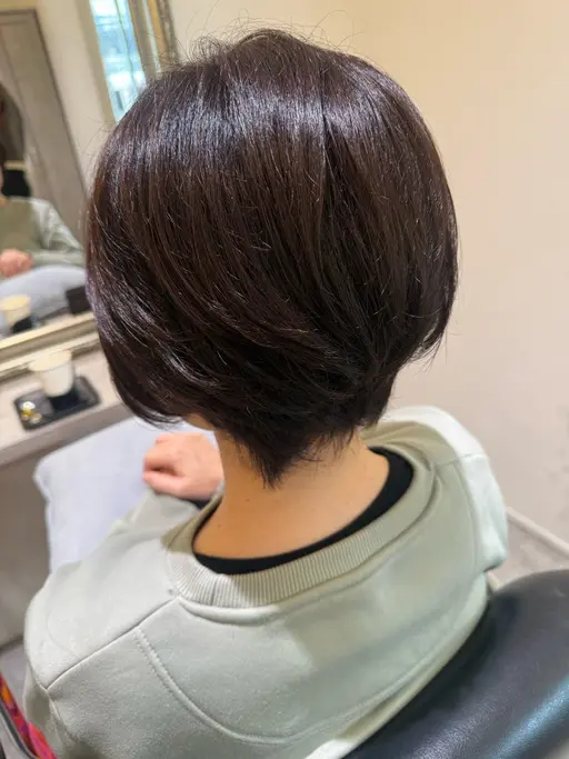 【ご新規様クーポン♡】ショートヘア限定✨艶々ワンカラー