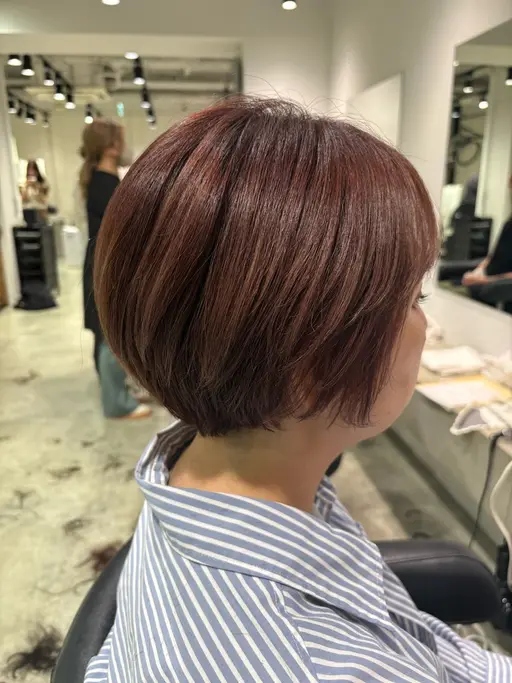 【🫧9/20限定🫧】女性カット&カラー💇♀️(U30)✨️特典付き✨️ショートスタイル優先✨️