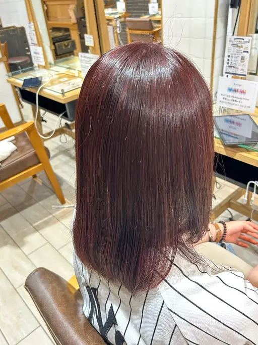 平日15時以降限定🎀ブリーチなしワンカラーモデル🤎明るくしたい方、暗くしたい方どちらも募集してます✨️