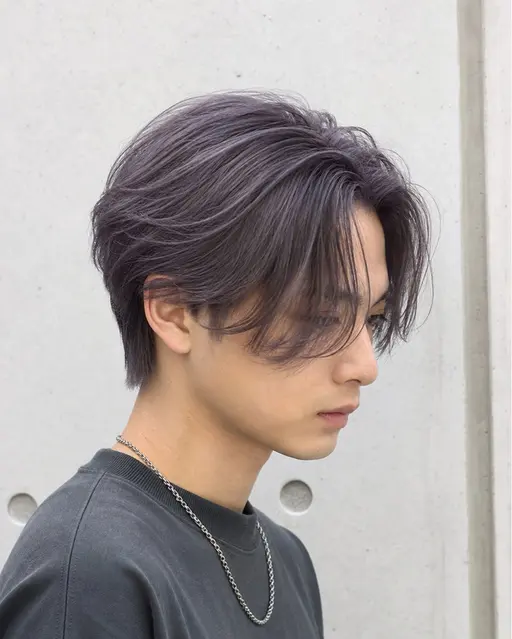 🎨カット➕ケアブリーチ➕カラー 【ダブルカラー】 #メンズカット #メンズブリーチ #メンズカラー #ミルクティー