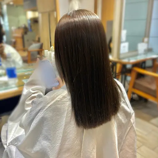 平日15時以降限定🌟ブリーチ無し明るめワンカラーモデル🌟