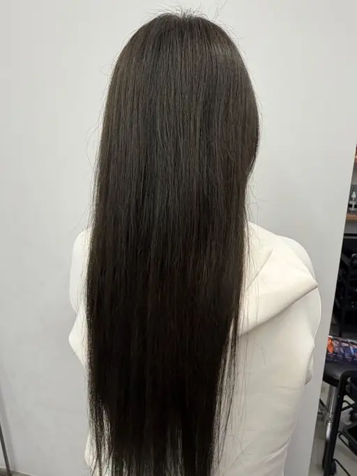 【ロングの方のみ】🍋🟩新規様限定🍋🟩ブリーチなし透明感ワンカラー/ケアカラー