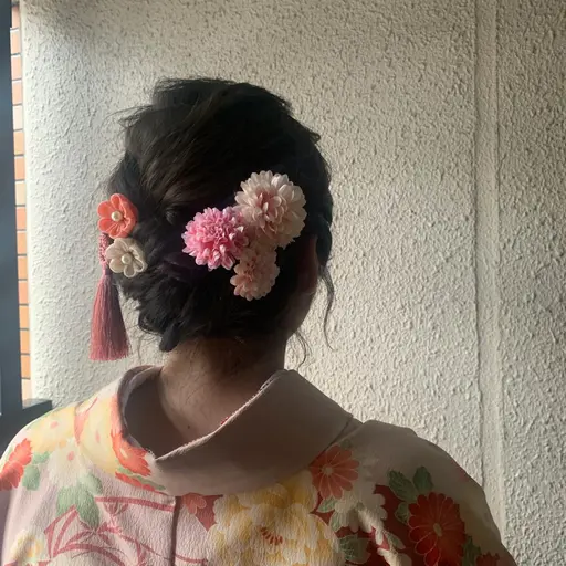 【成人式セットメニュー】振袖の着付け・ヘアセット