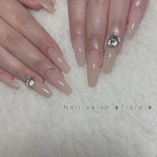 オフ込み/ハンドネイル✽.。.:*:ワンカラー ❁