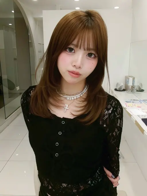 韓国風ミディアムレイヤーカット💞【トリートメント付き】