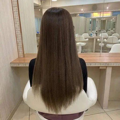 カット✂️+ストレートパーマ(縮毛矯正)+トリートメント