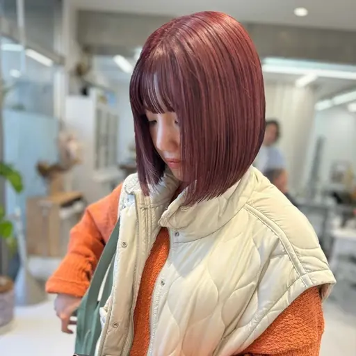 【当日予約❌】《ボブスタイル限定》{19時まで}カット➕トリートメント