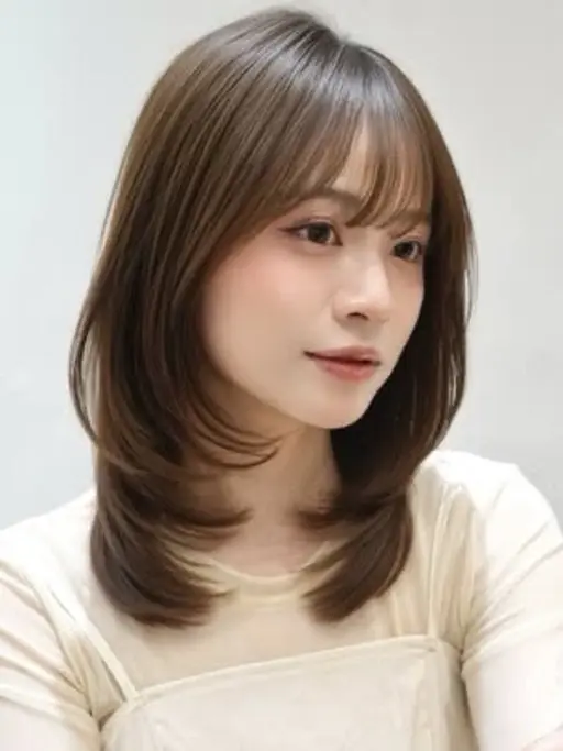 🌷鎖骨下ミディアムレイヤー🌷