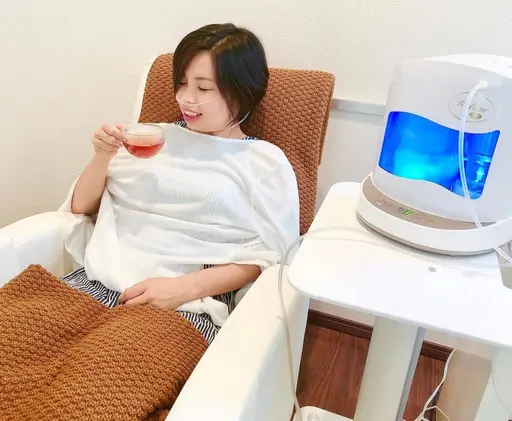 【活性酸素ケアで健康×美容×花粉対策に】水素吸引45分¥1,650