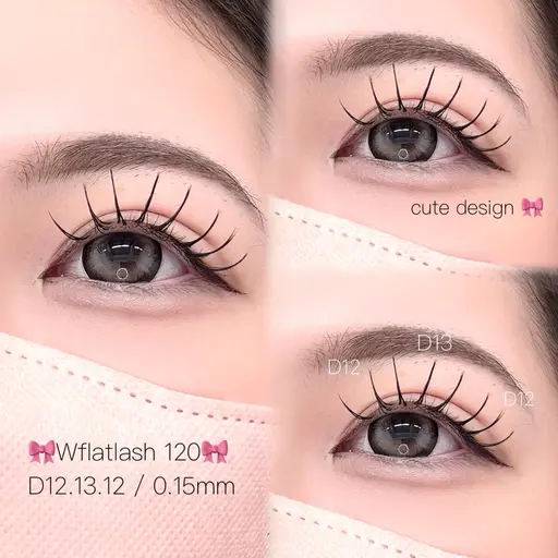 🎀大人気✨️【LDカールデザイン 120本】🍑🩷束感コーティング仕上げ🍒学割¥5800♡ 《土日祝➕300円》