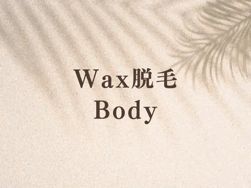 【Body Wax脱毛】 ご相談 0円