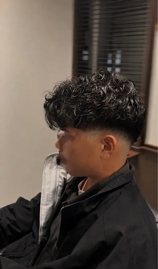 【メンズパーマ🌀】似合わせカット+デザインパーマ🔥