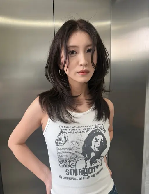 【平日限定】レイヤー・ボブカット+デジタルパーマ+MILBONトリートメント¥12000
