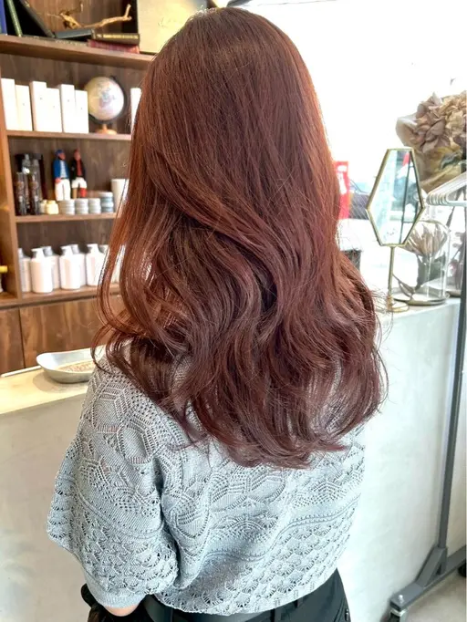 ヘアカラー+艶髪トリートメント💇🏻♀️🍀.*・゚