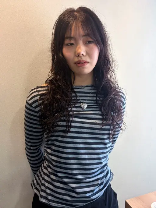 海外ニュアンスパーマ＋カット、シャンプー付き🧴🫧
