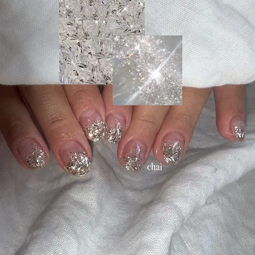 🔰㊗️ワンカラーorラメグラ🩵フィルイン(パラジェル🆗) 💅オフ込み