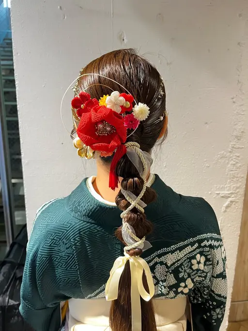 卒業式 🎓袴着付け+ヘアアレンジ💐 ペア割/早朝可