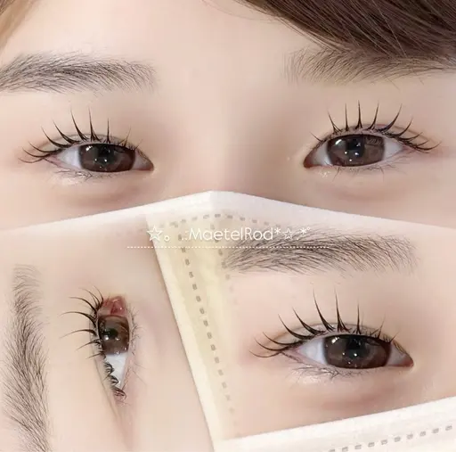 限定🎀メーテルロッド【パッチリ目尻タレ目デザイン】