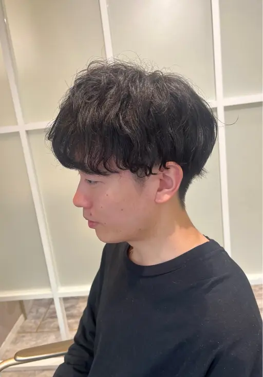 メンズ限定カットパーマ¥9000
