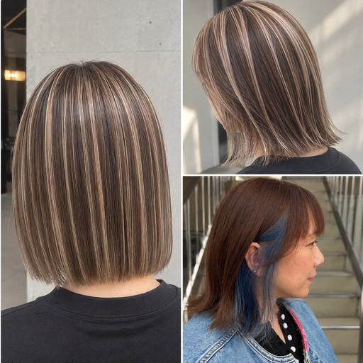 11月26日お時間要相談先着1名📍栗東手原スタジオ【デザインカラー】ハイライト・インナー・アンブレラカラー70%OFF