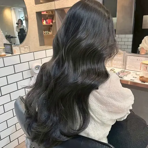 🫧🩵ブリーチ無し 透明感カラー🛼❕