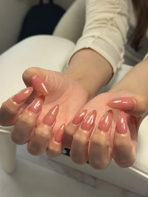 ワンカラー/ラメ【ハンド】 (オフ込み)(長さ出し別途)