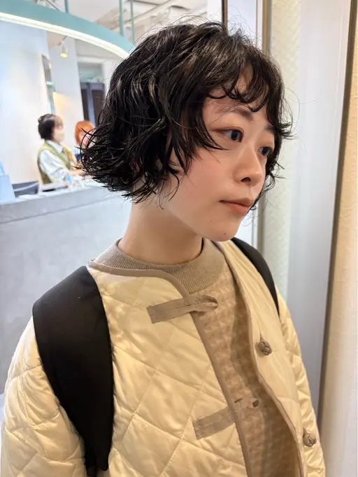 cut+ladies perm👩🦱🌀