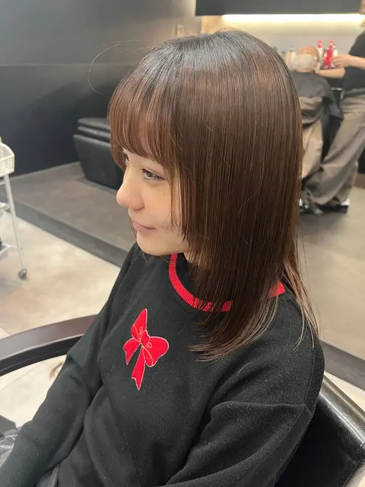 ✂️カット×前髪縮毛矯正