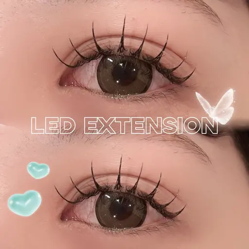 【11:30〜練習モデル様募集】🌈オフ込み/LEDフラットラッシュ120本🌈(LEDエクステオフ可⭕️)