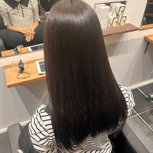 【✨️乾かすだけでサラツヤ髪に✨️】 縮毛矯正+2stepトリートメント︎︎︎︎💎