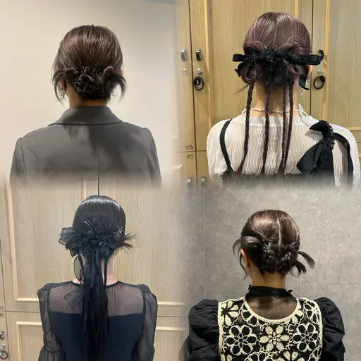 お呼ばれヘア🎀