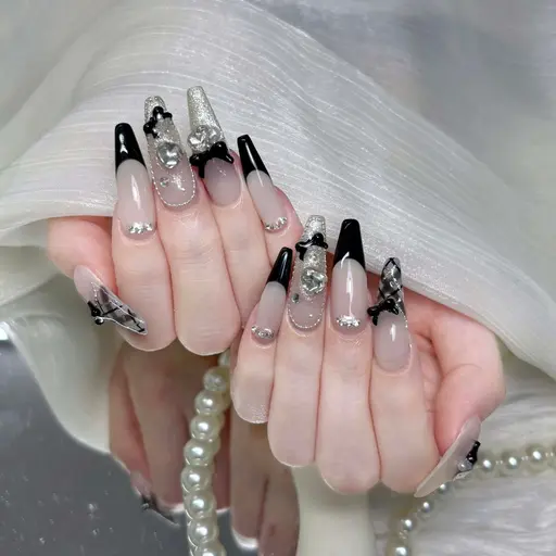【人気No.1💎迷ったらコレ】10本長さ出し+持ち込みアート&パーツつけ放題✨