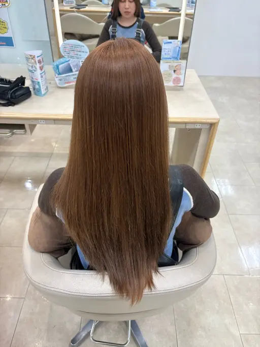 💭【透明感が欲しい方へ】♡イルミナブリーチなしダブルカラー🤍
