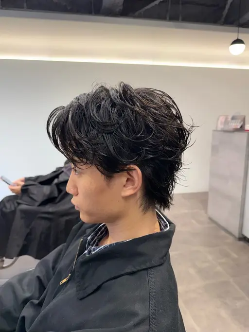 【メンズ限定ミニモセール!!】カット+パーマ+1ステップトリートメント