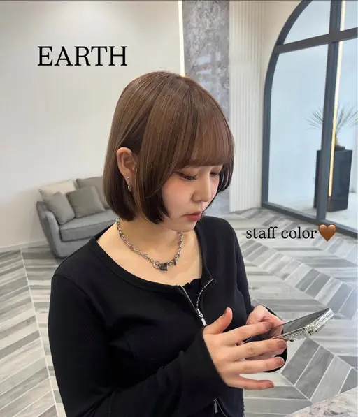 カットカラー＋水分補給トリートメント     🖤ミニモ限定価格🖤